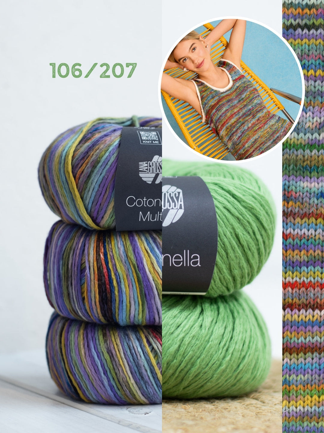 Strickpaket Cotonella Top