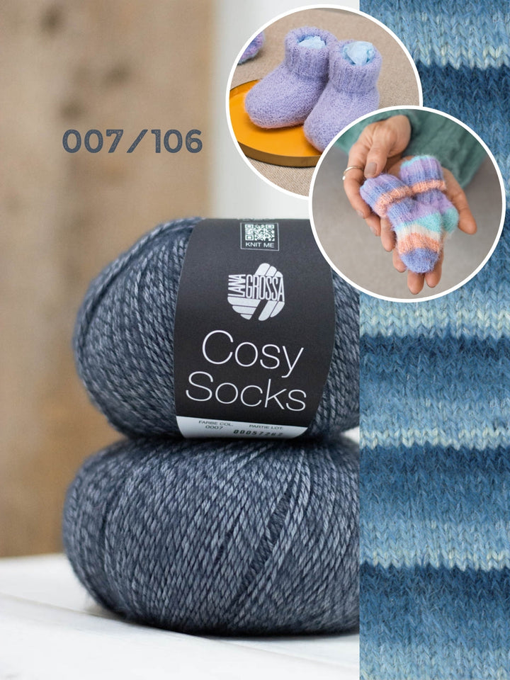 Strickpaket Cosy Socks Set Babysocken/Schuhe