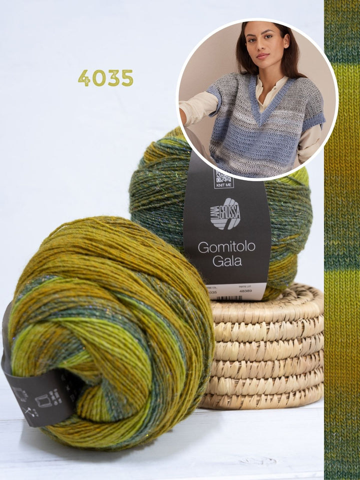 Häkelpaket Gomitolo Gala Pullunder