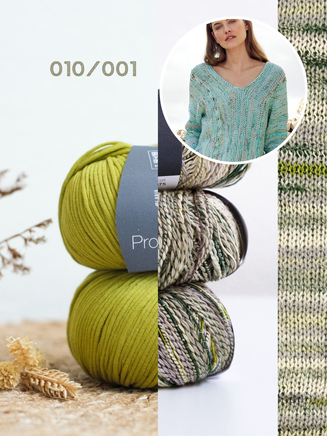 Strickpaket Promessa Torto Pullover