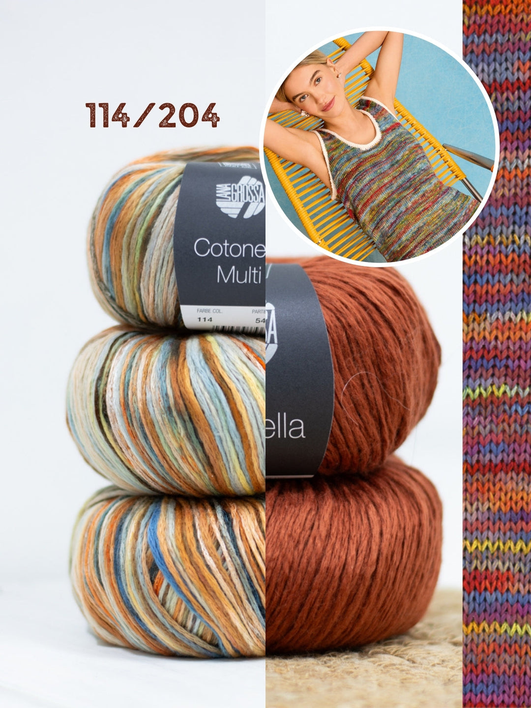 Strickpaket Cotonella Top