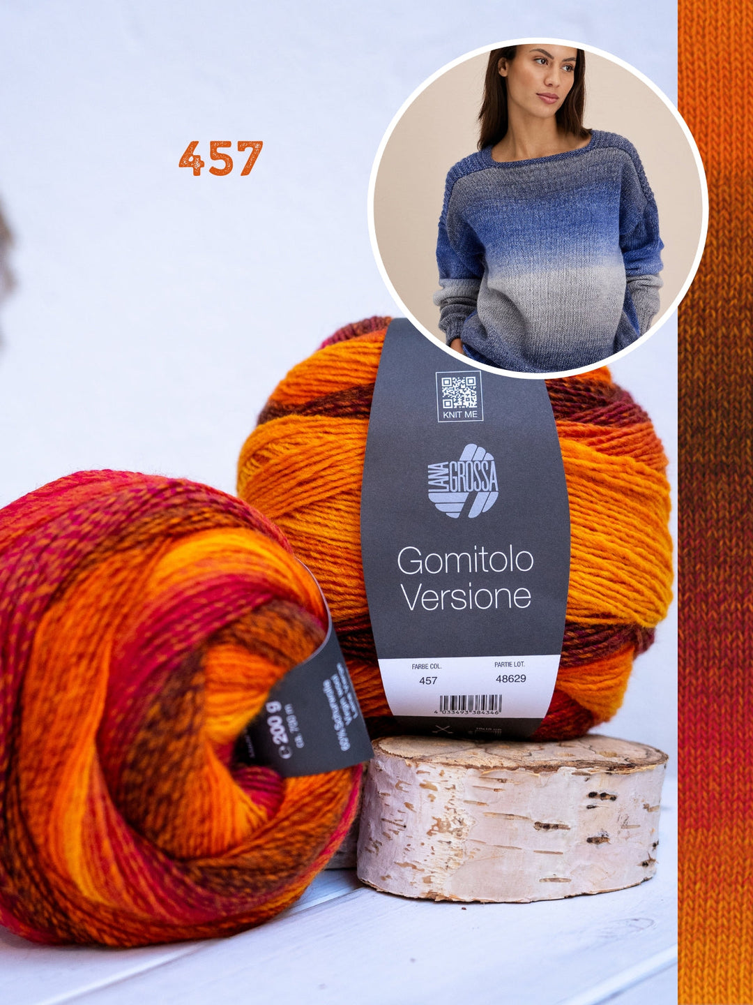 Strickpaket Gomitolo Versione pullover