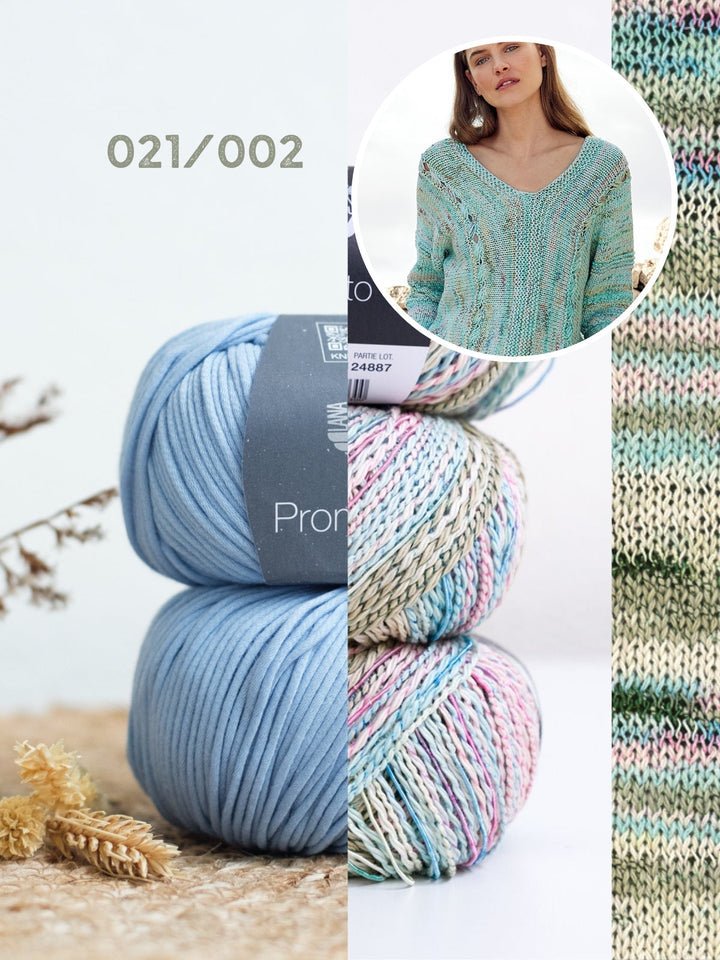 Strickpaket Promessa Torto Pullover