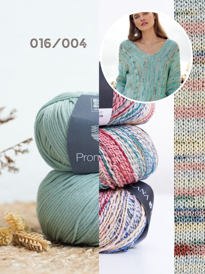 Strickpaket Promessa Torto Pullover