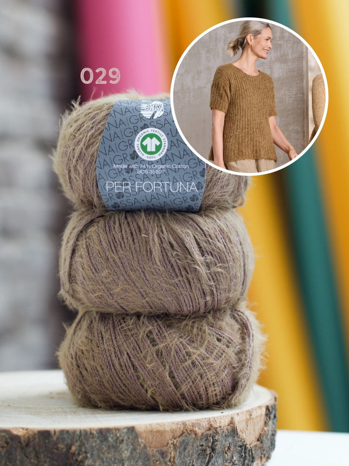 Häkelpaket Per Fortuna T-Shirt