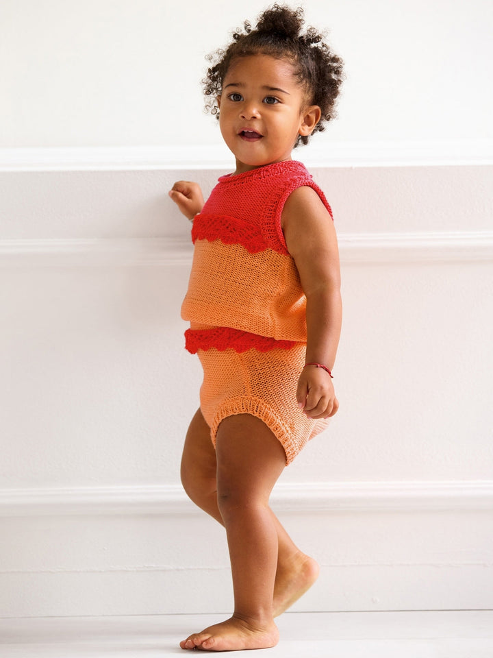 Strickpaket Campo Sottile Baby-Set (Top & Hose)
