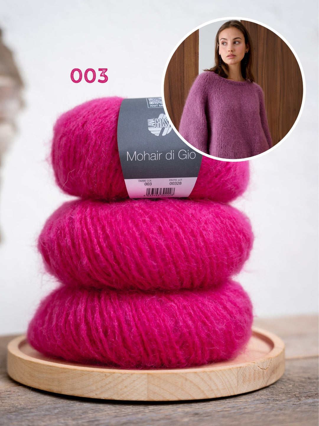 Strickpaket Mohair Di Gio Pullover