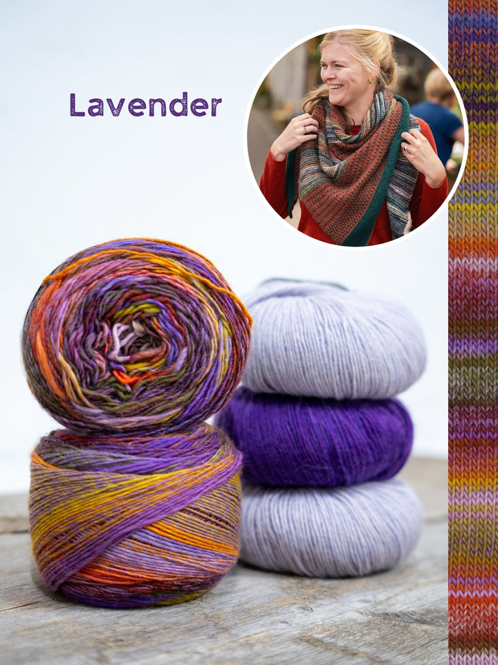 Strickpaket Lizas Tuch Polka Dots - Colorissimo