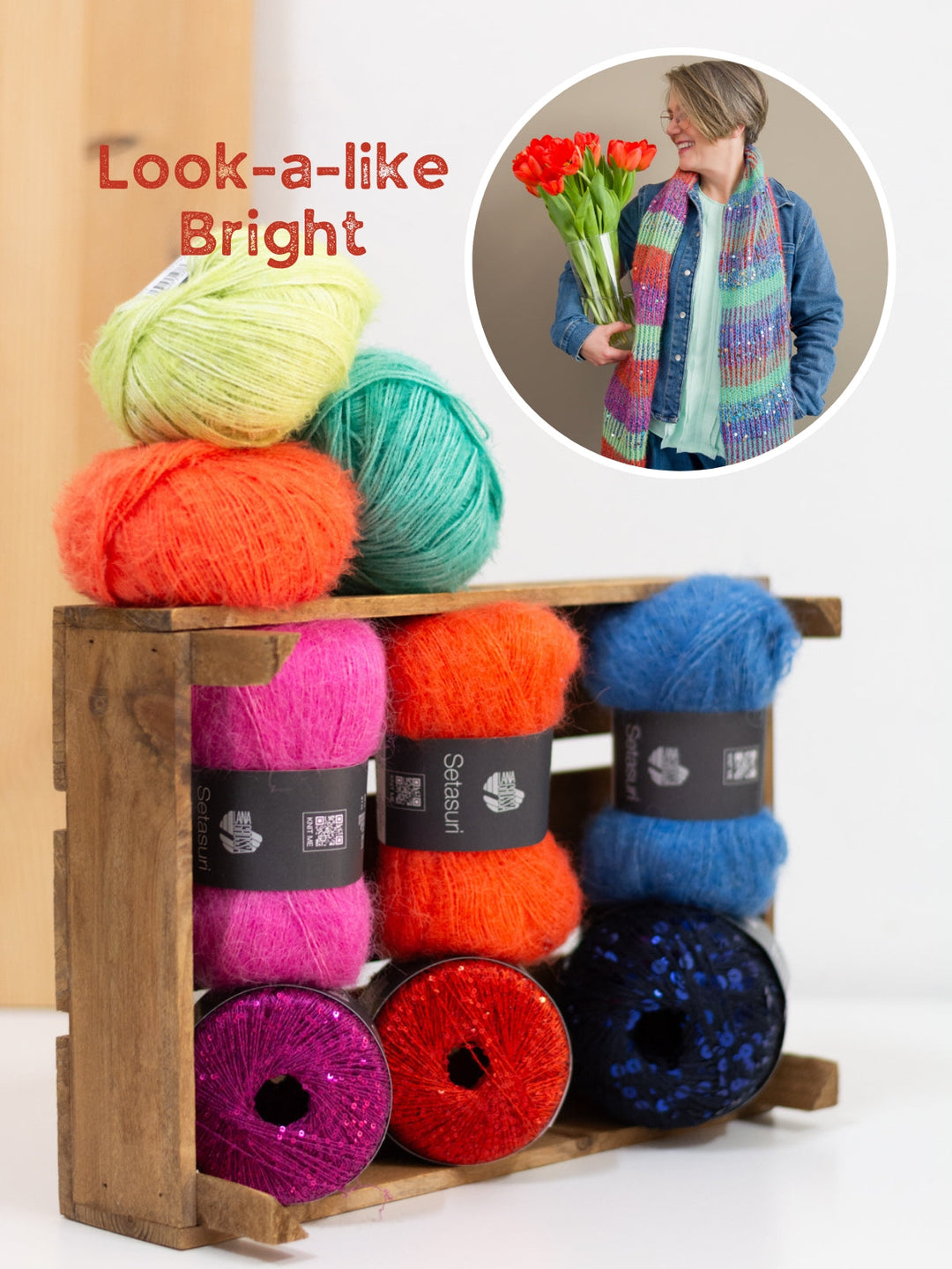 Strickpaket Lisse Schal - Tanja Steinbach