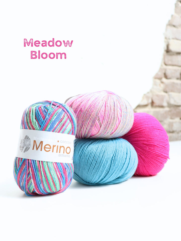 Sockenwolle-Probierpaket Merino