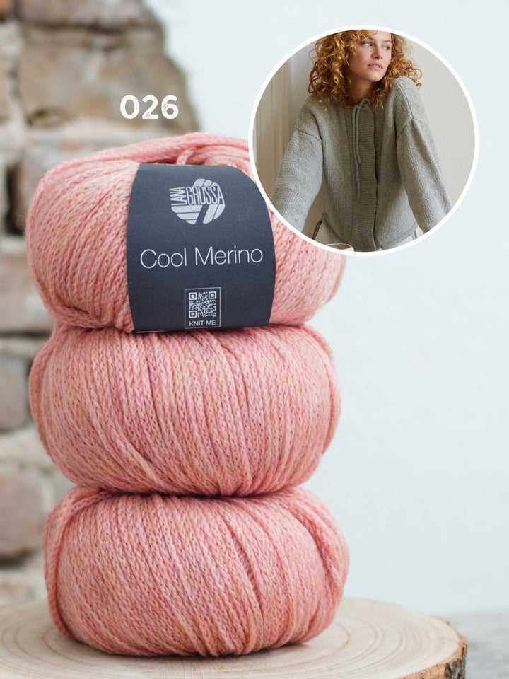 Strickpaket Cool Merino Jacke