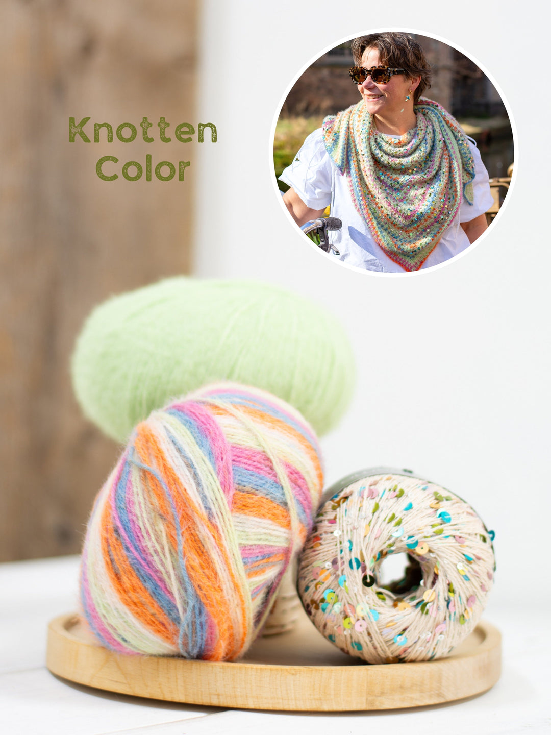 Häkelpaket Spring Sparkle Tuch