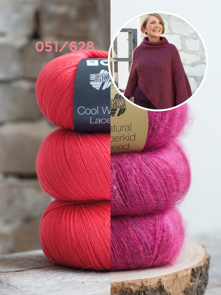 Strickpaket Cara Poncho