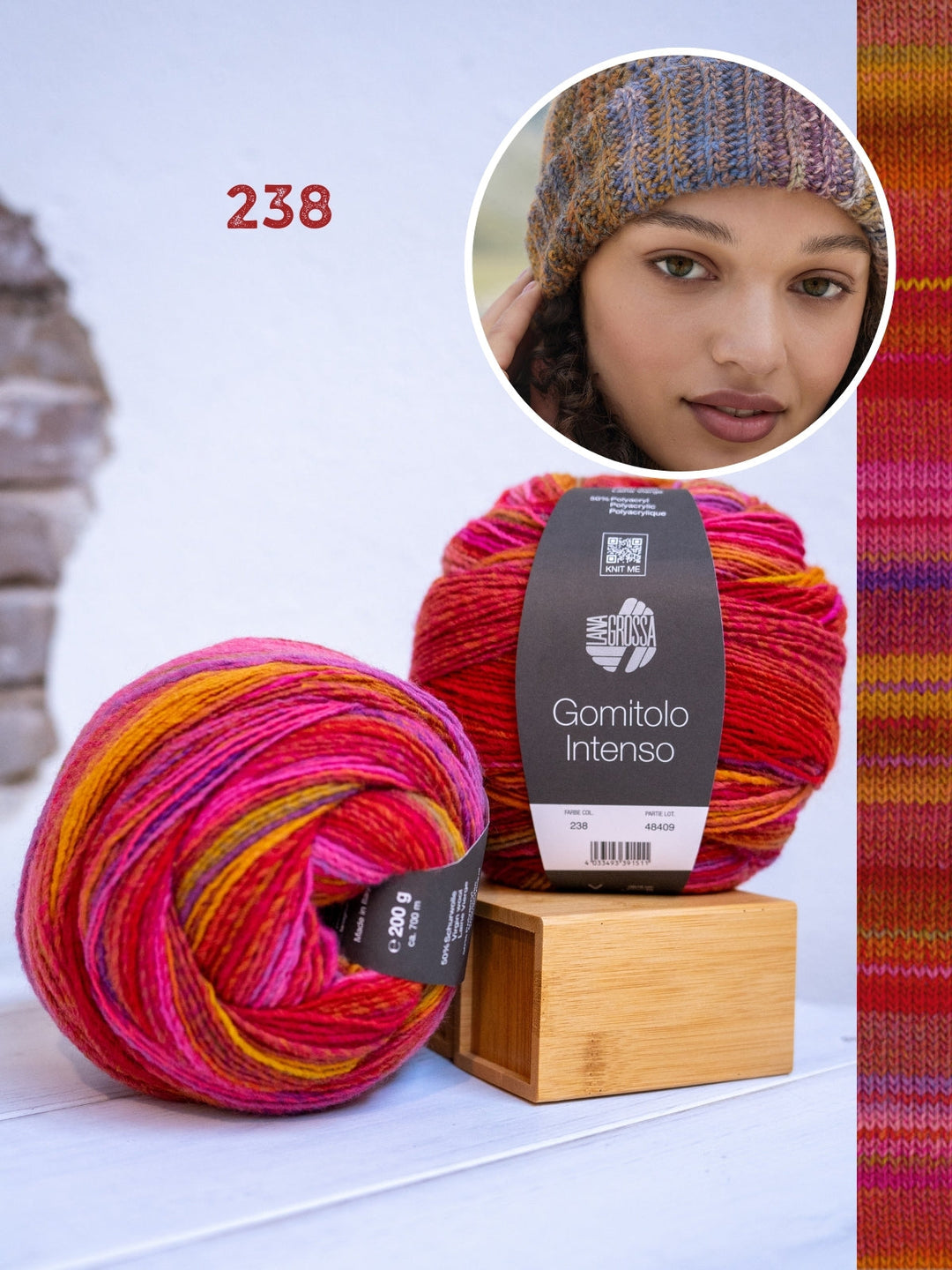 Häkelpaket Gomitolo Intenso Beanie