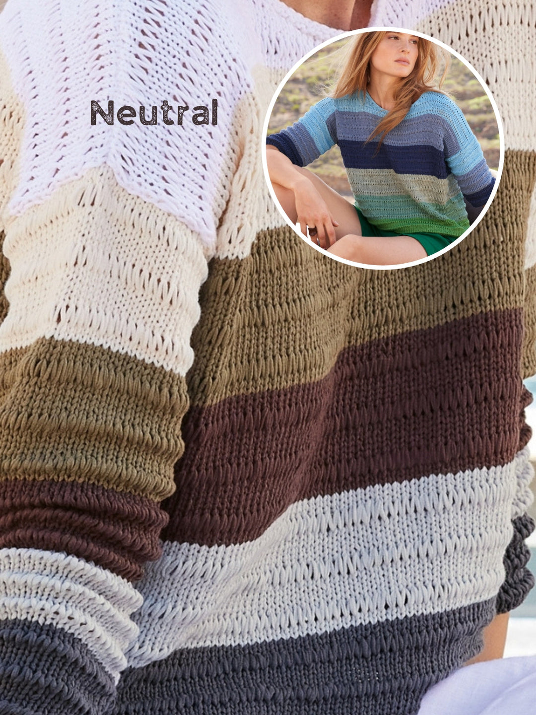 Strickpaket Tessera Streifenshirt