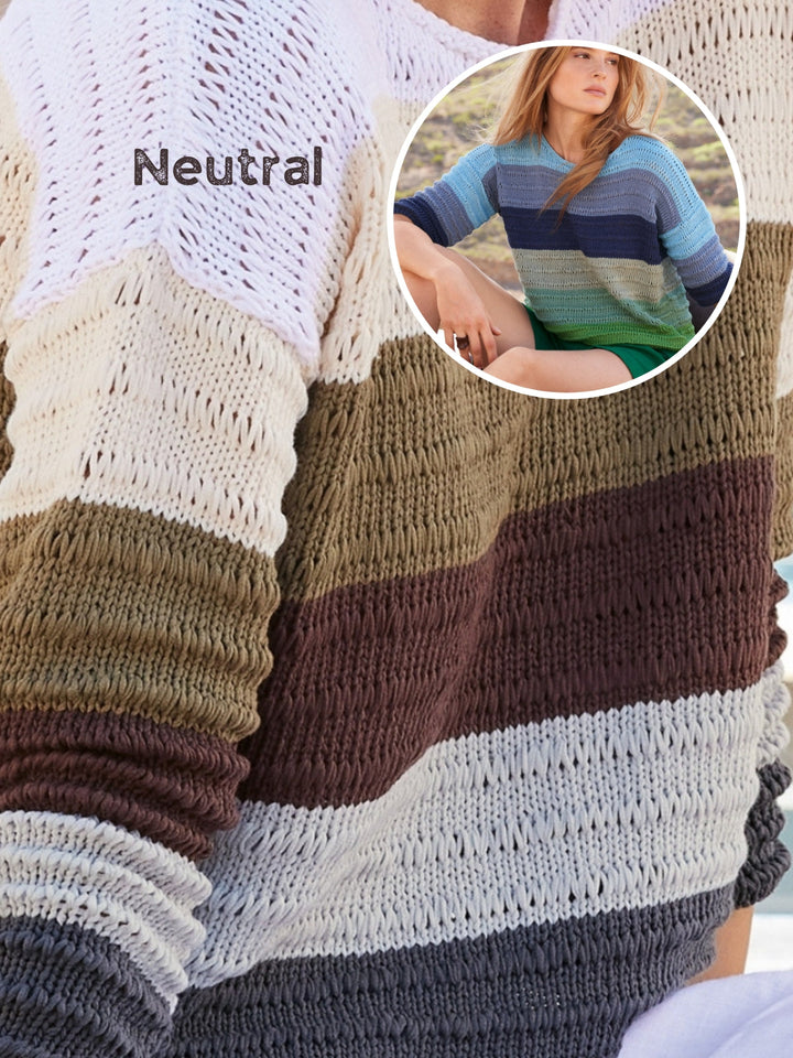Strickpaket Tessera Streifenshirt