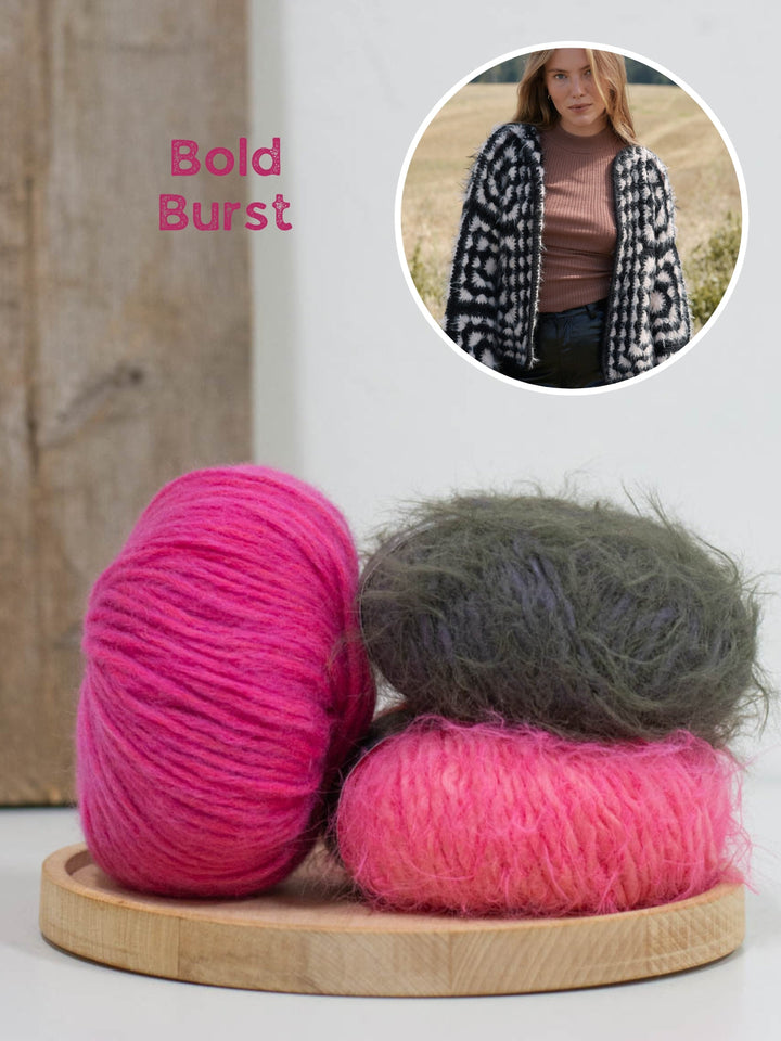 Häkelpaket Basta Brigitte no. 2 Granny Jacke