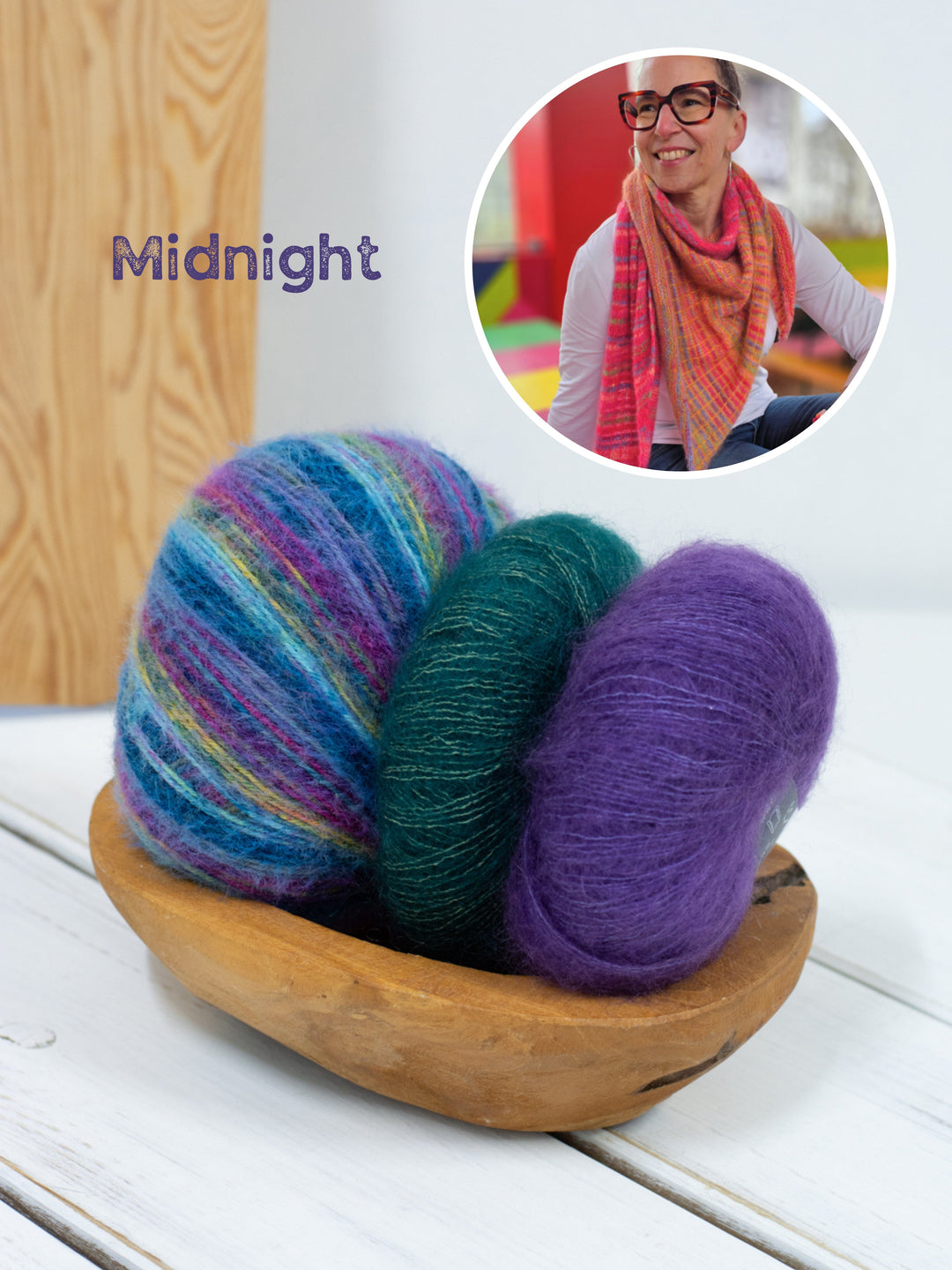 Strickpaket Tuch Malama - Joél Joél