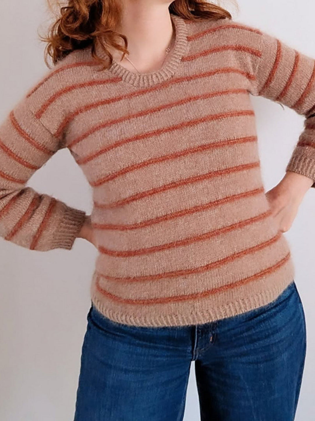 Strickpaket Bridget Sweater - Kolibri by Johanna