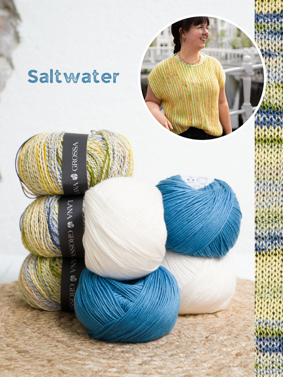 Strickpaket Rippenshirt Torto Glamcot