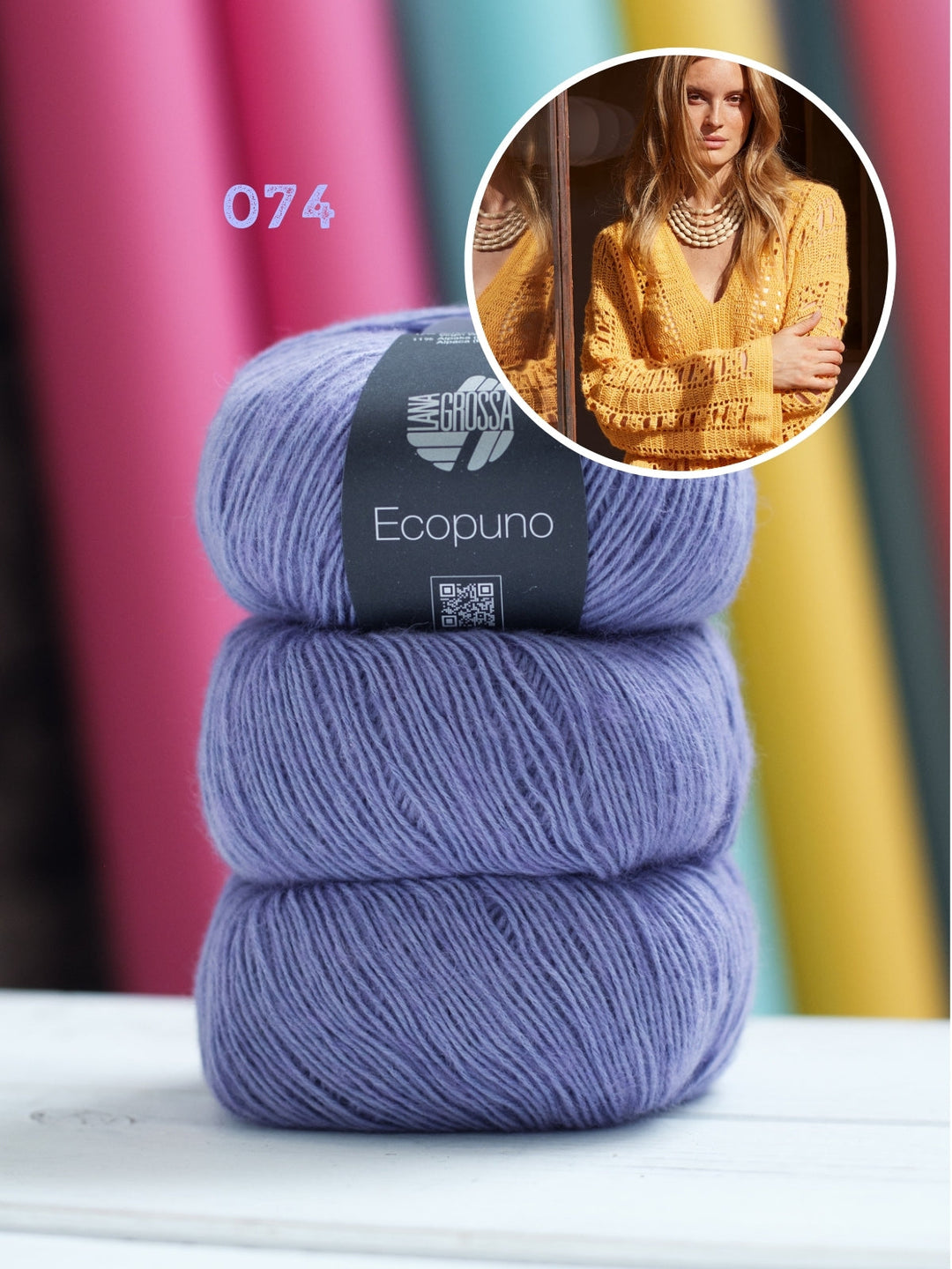 Häkelpaket Ecopuno Tunika