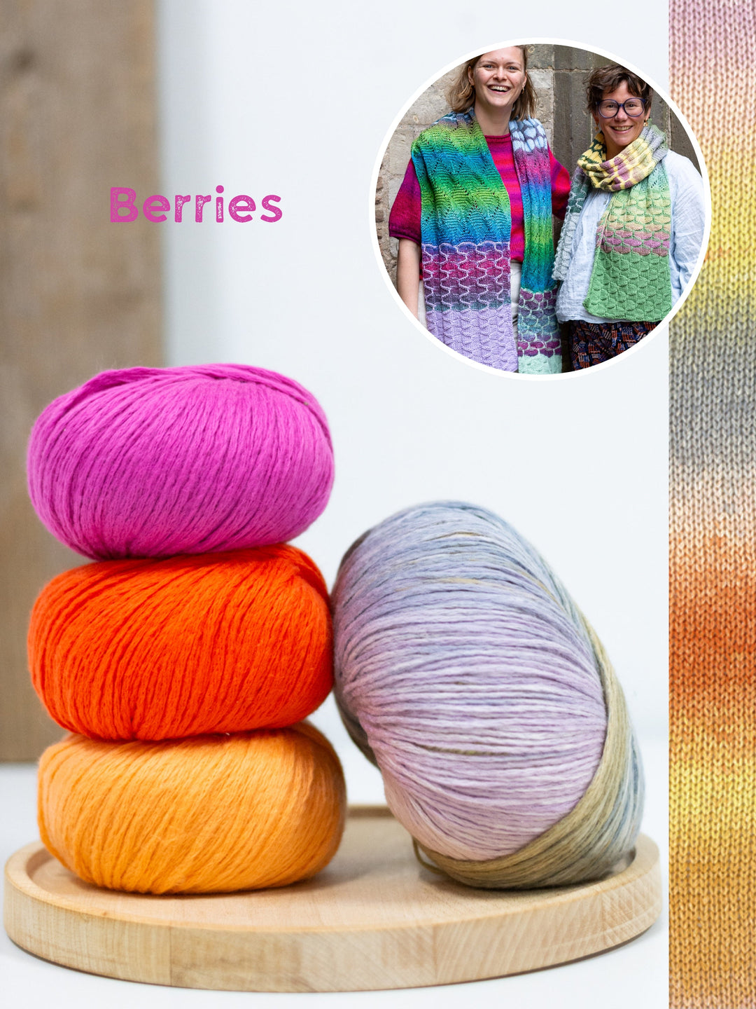 Strickpaket Cotonella Mirror Schal - KAL 2026