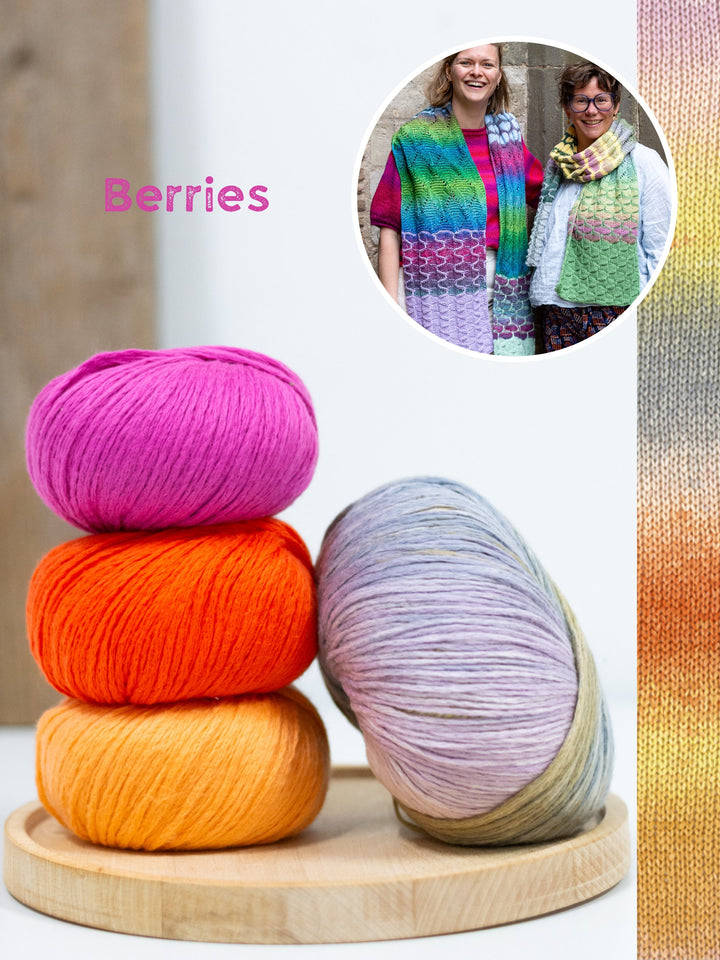 Strickpaket Cotonella Mirror Schal - KAL 2026