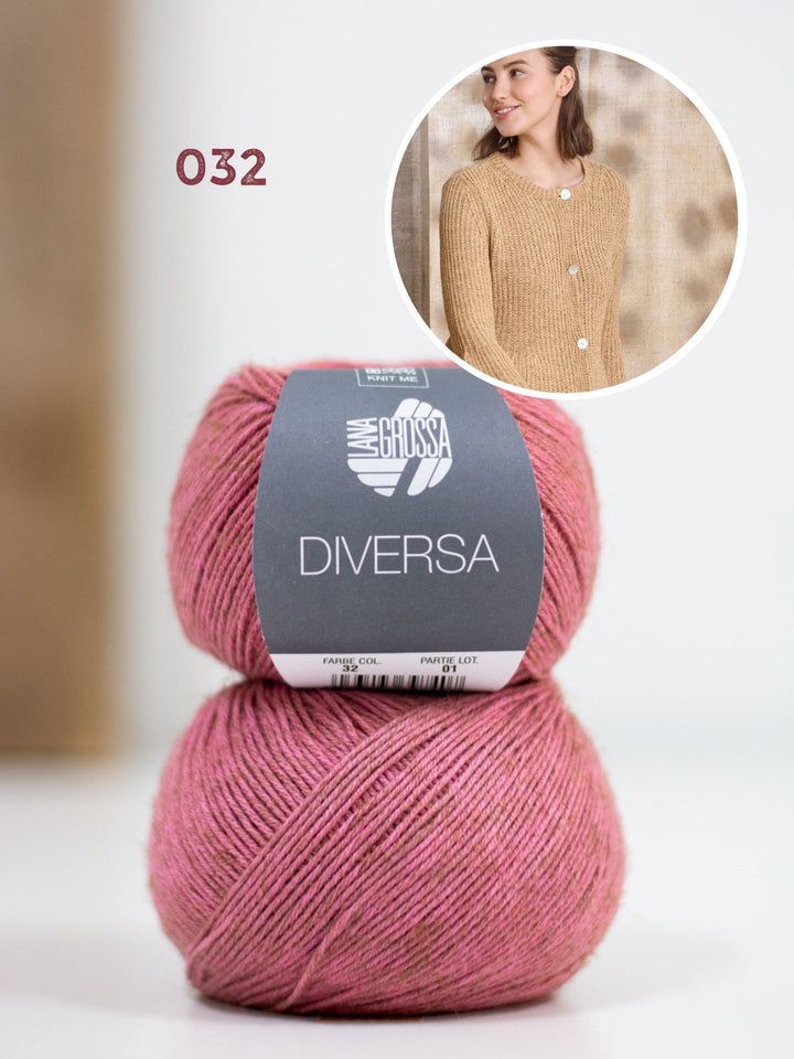 Strickpaket Diversa Peplum Jacke