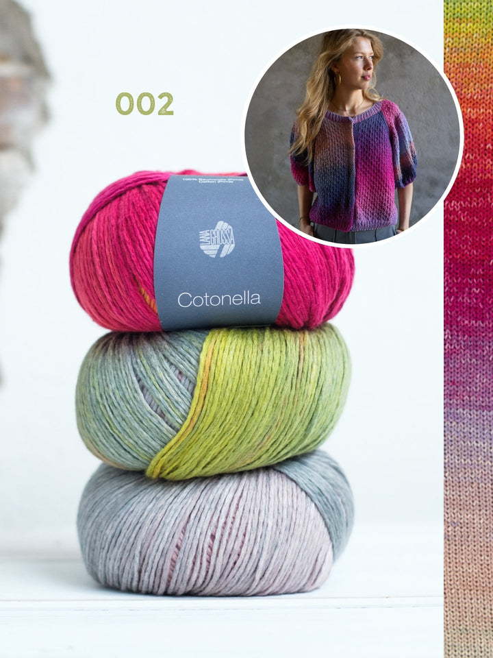 Strickpaket Cotonella Jacke