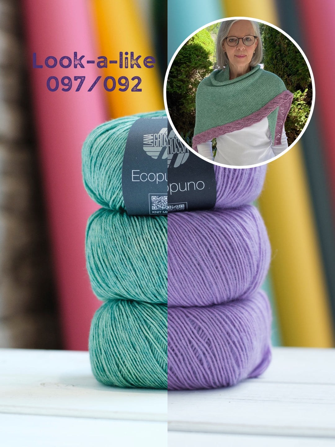 Strickpaket Lizas Tuch Tender Vines