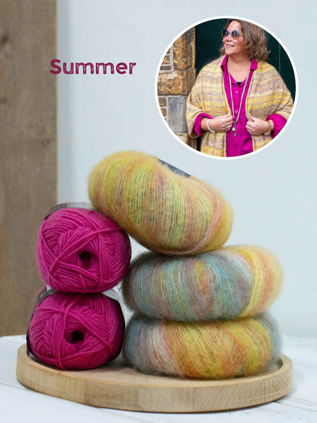 Strickpaket Advents Weste - Tanja Steinbach