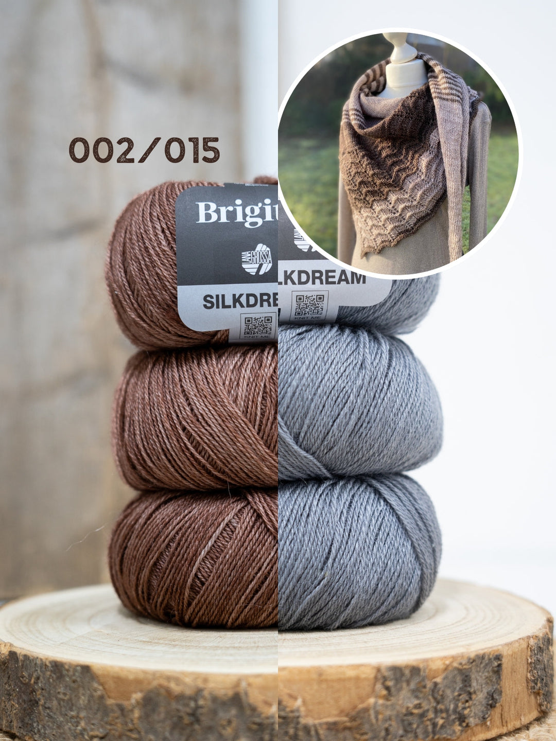 Strickpaket Lizas Tuch Line Poetry