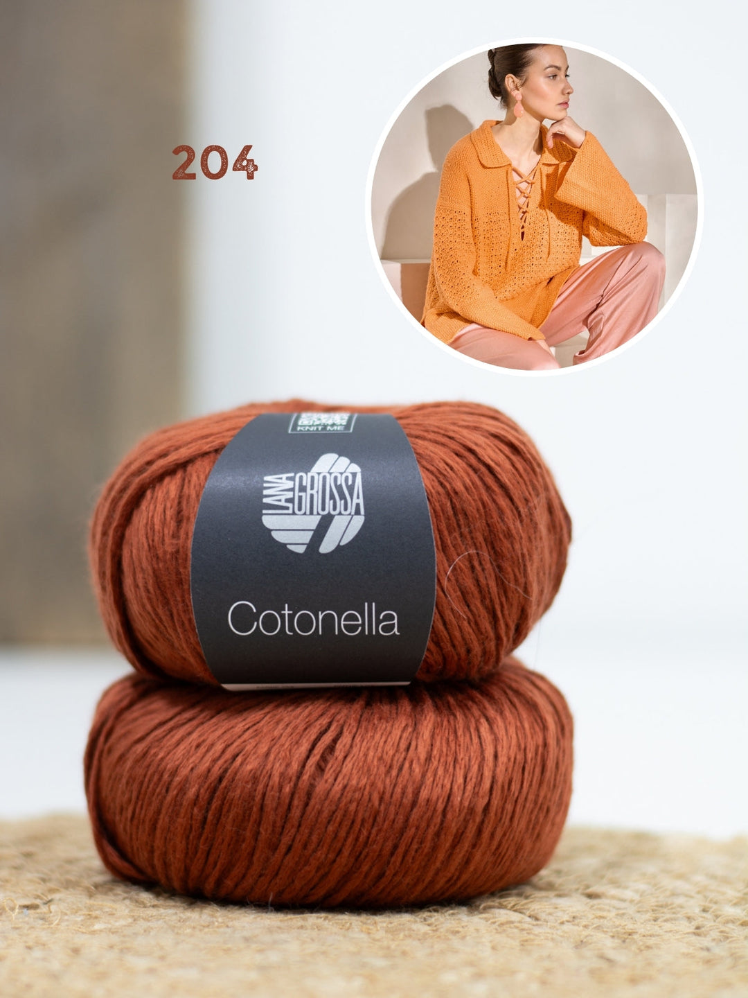 Strick- und Häkelpaket Cotonella Pullover