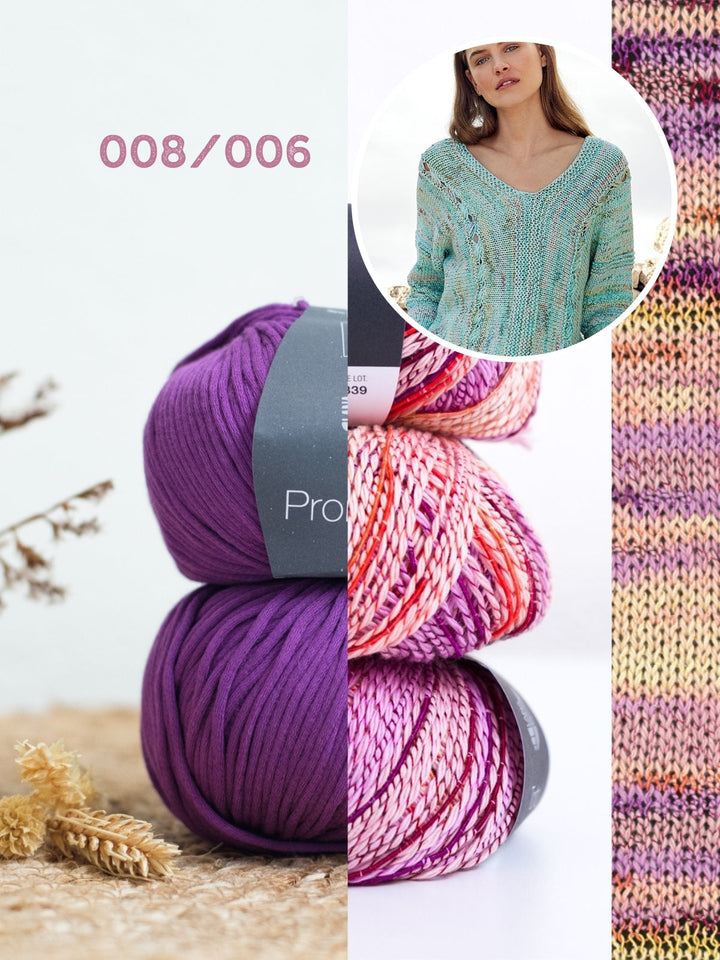 Strickpaket Promessa Torto Pullover
