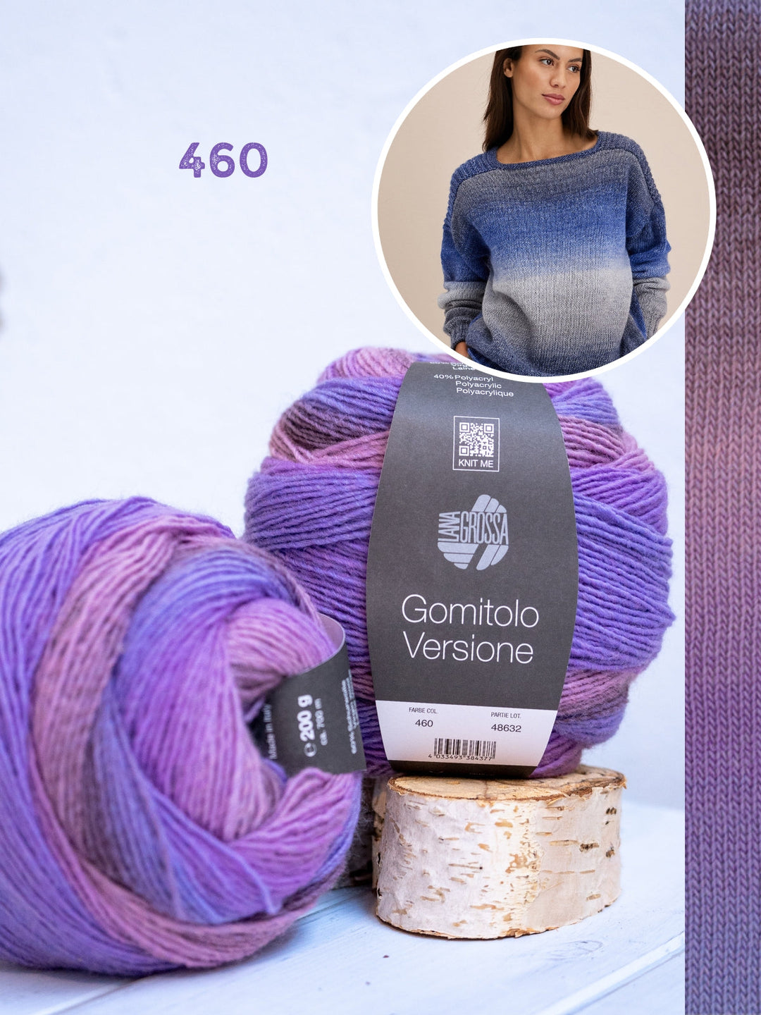 Strickpaket Gomitolo Versione pullover