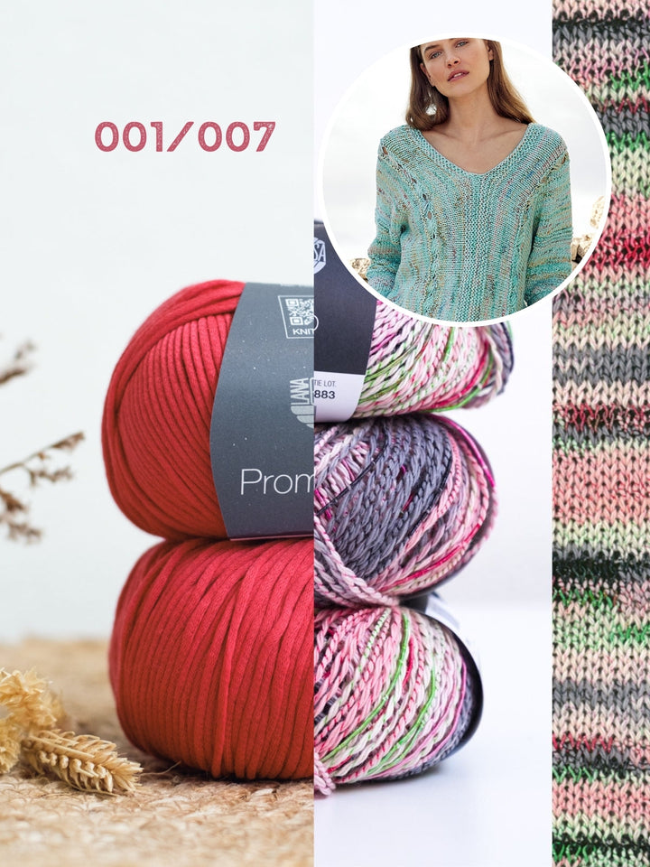 Strickpaket Promessa Torto Pullover