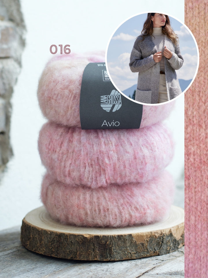 Strickpaket Avio Mantel