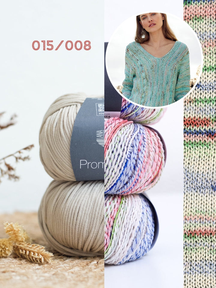 Strickpaket Promessa Torto Pullover