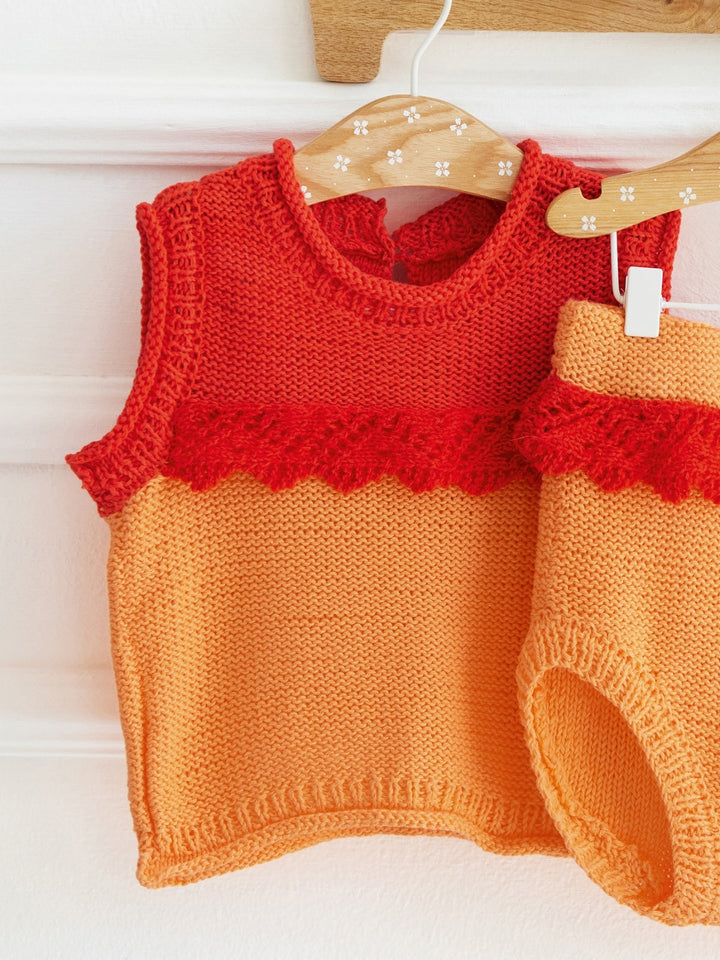 Strickpaket Campo Sottile Baby-Set (Top & Hose)