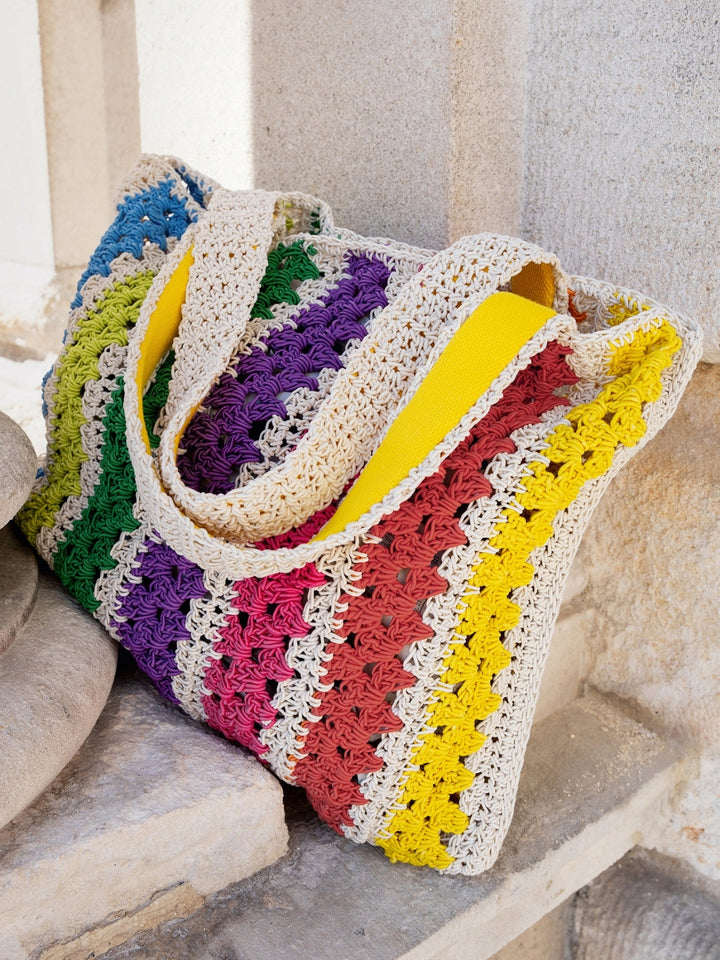 Häkelpaket The Core Strandtasche mit Streifen