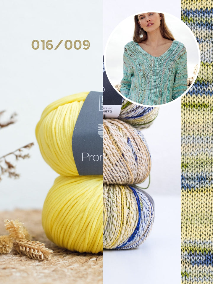 Strickpaket Promessa Torto Pullover
