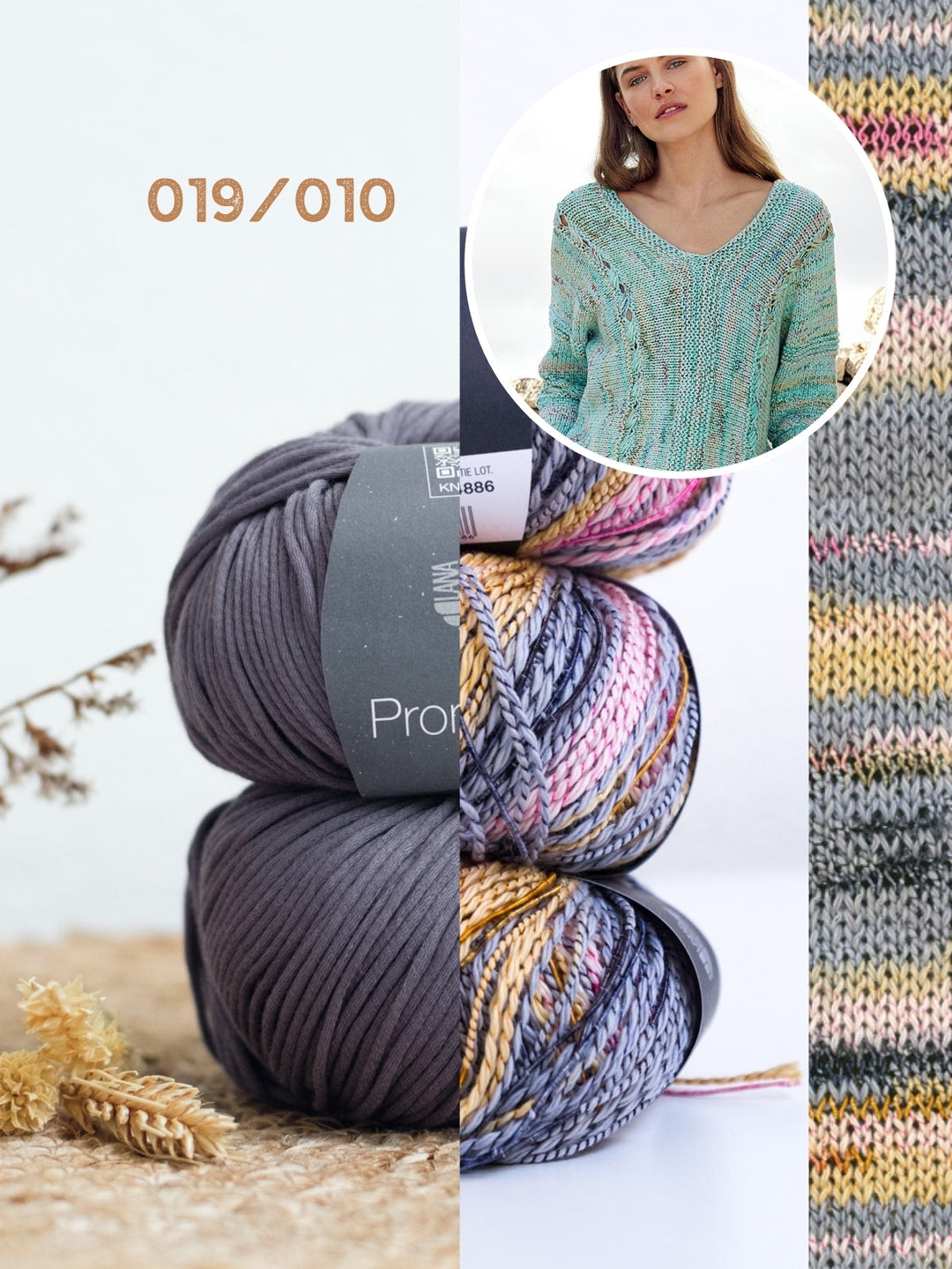 Strickpaket Promessa Torto Pullover