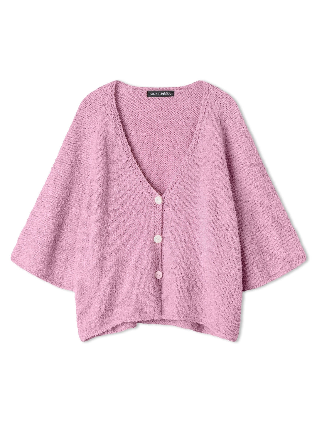 Strickpaket Ella Jacke mit kurzen Ärmeln