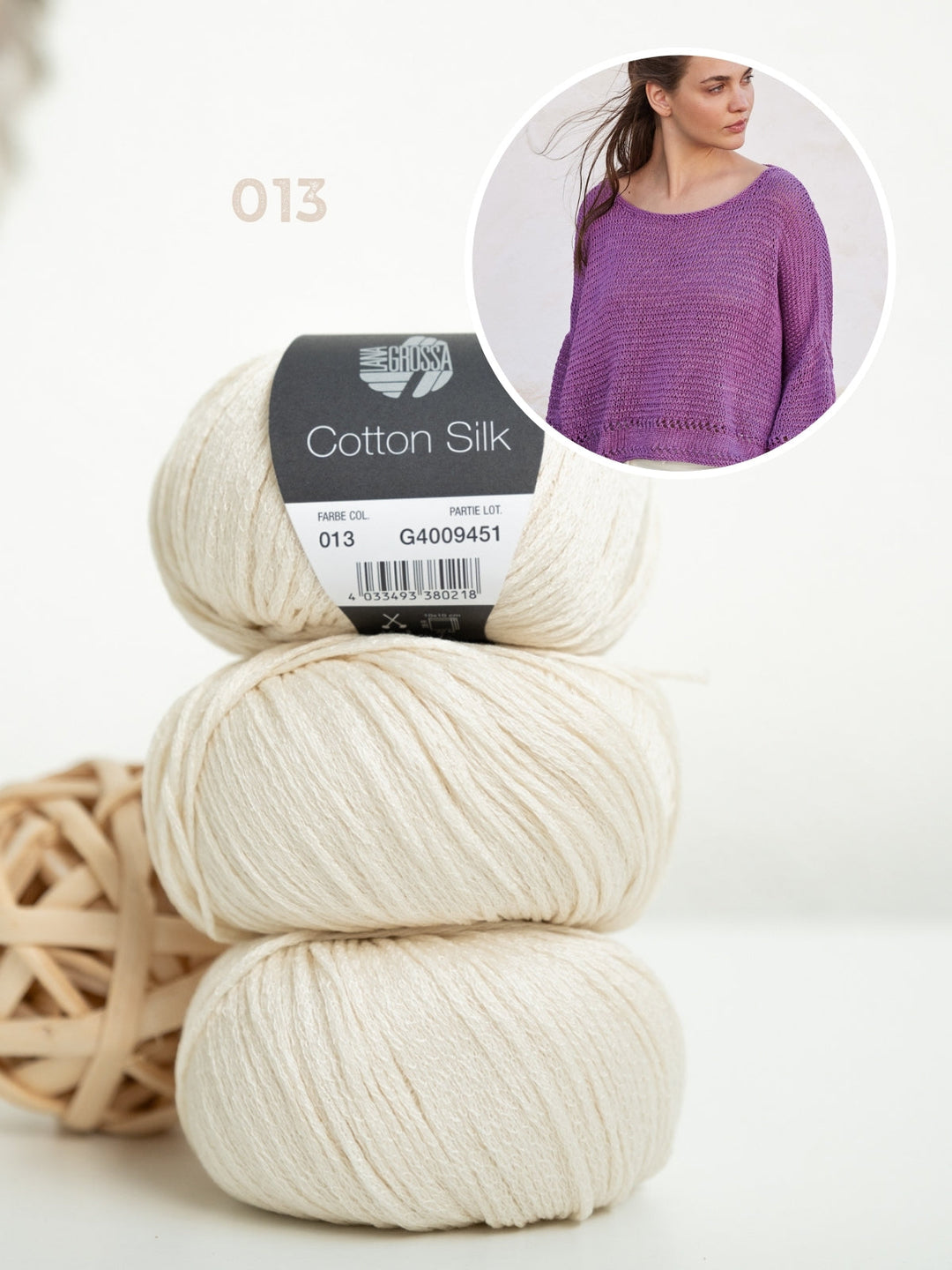 Strickpaket Cotton Silk Shirt