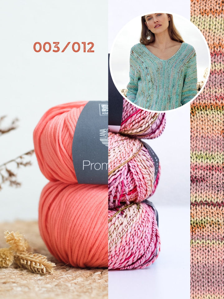 Strickpaket Promessa Torto Pullover
