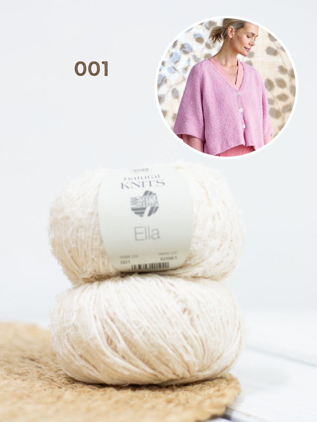Strickpaket Ella Jacke mit kurzen Ärmeln