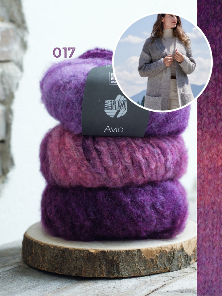 Strickpaket Avio Mantel
