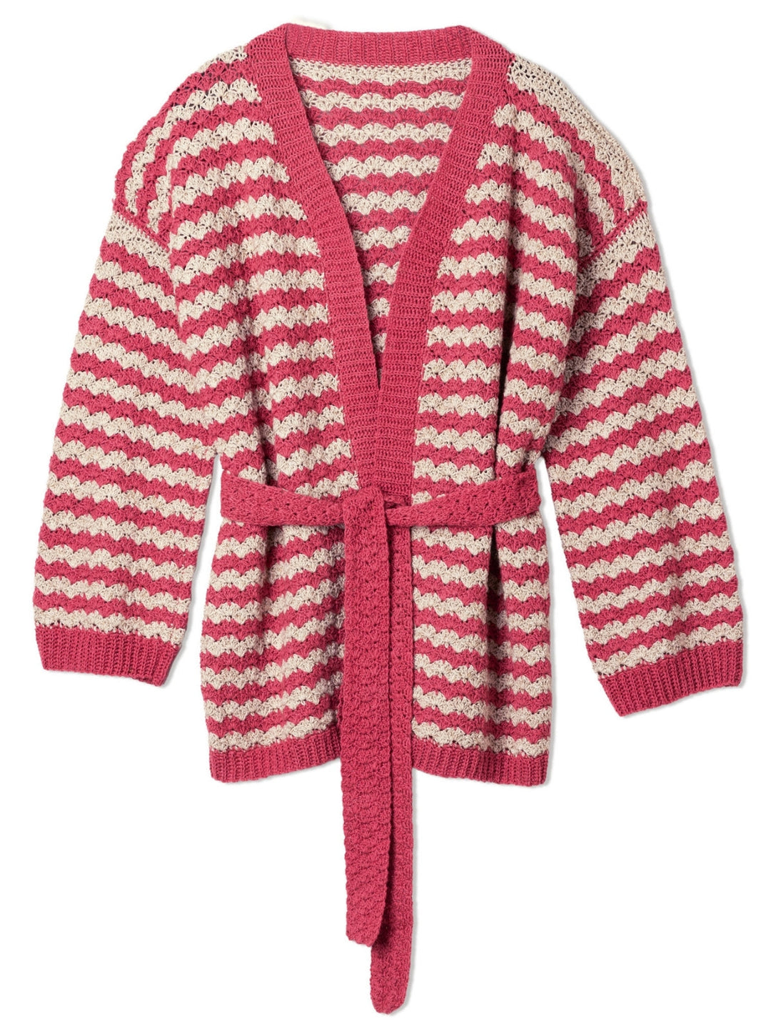 Häkelpaket Diversa Jacke im Muschelmuster