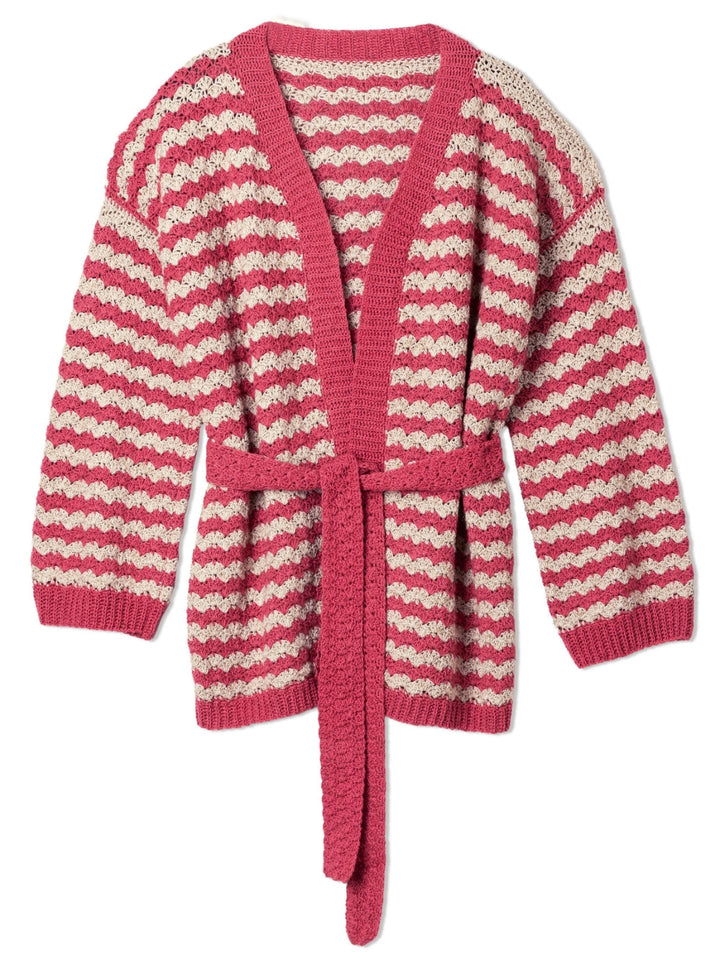 Häkelpaket Diversa Jacke im Muschelmuster