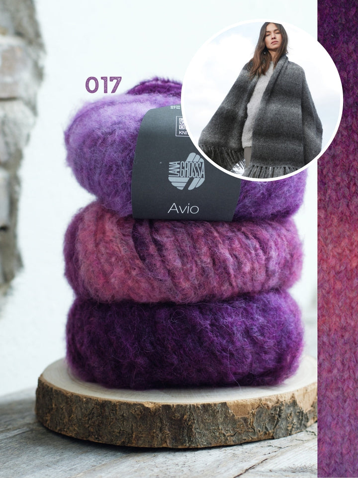 Strickpaket Avio Stola